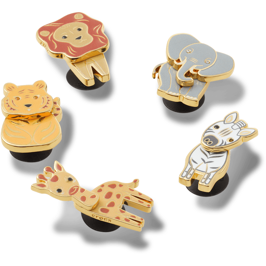 Crocs Discount | Enamel Safari 5 Pack Jibbitz™ charms