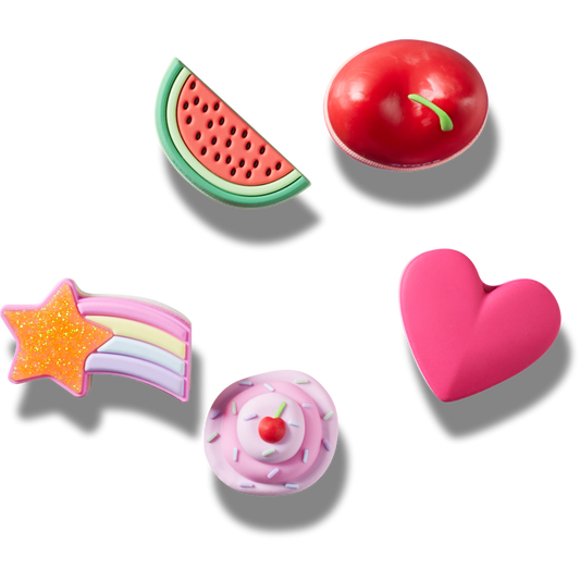Crocs | Stacked Sweets 5 Pack Jibbitz™ charms