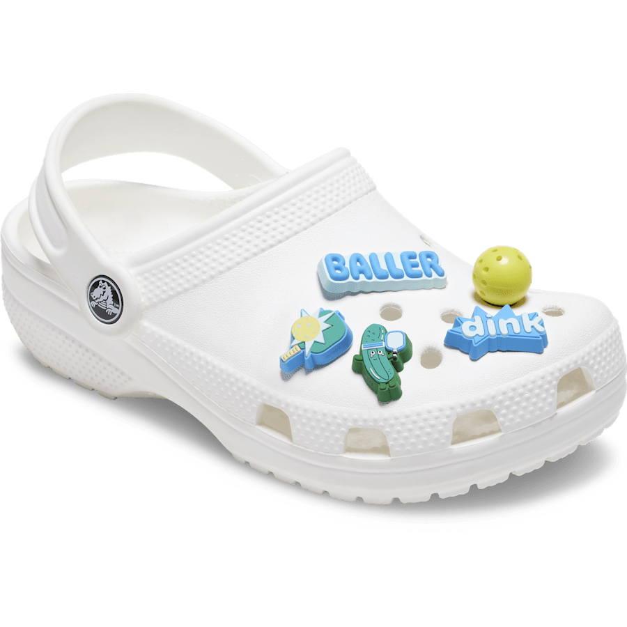 Crocs online | Pickle Ball 5 Pack Jibbitz™ charms
