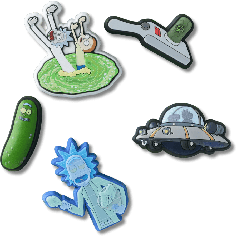 Crocs us | Rick and Morty 5 Pack Jibbitz™ charms