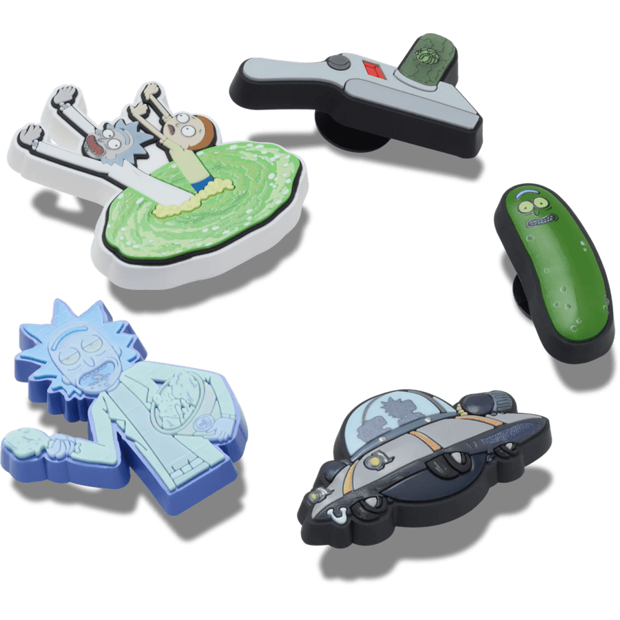 Crocs us | Rick and Morty 5 Pack Jibbitz™ charms