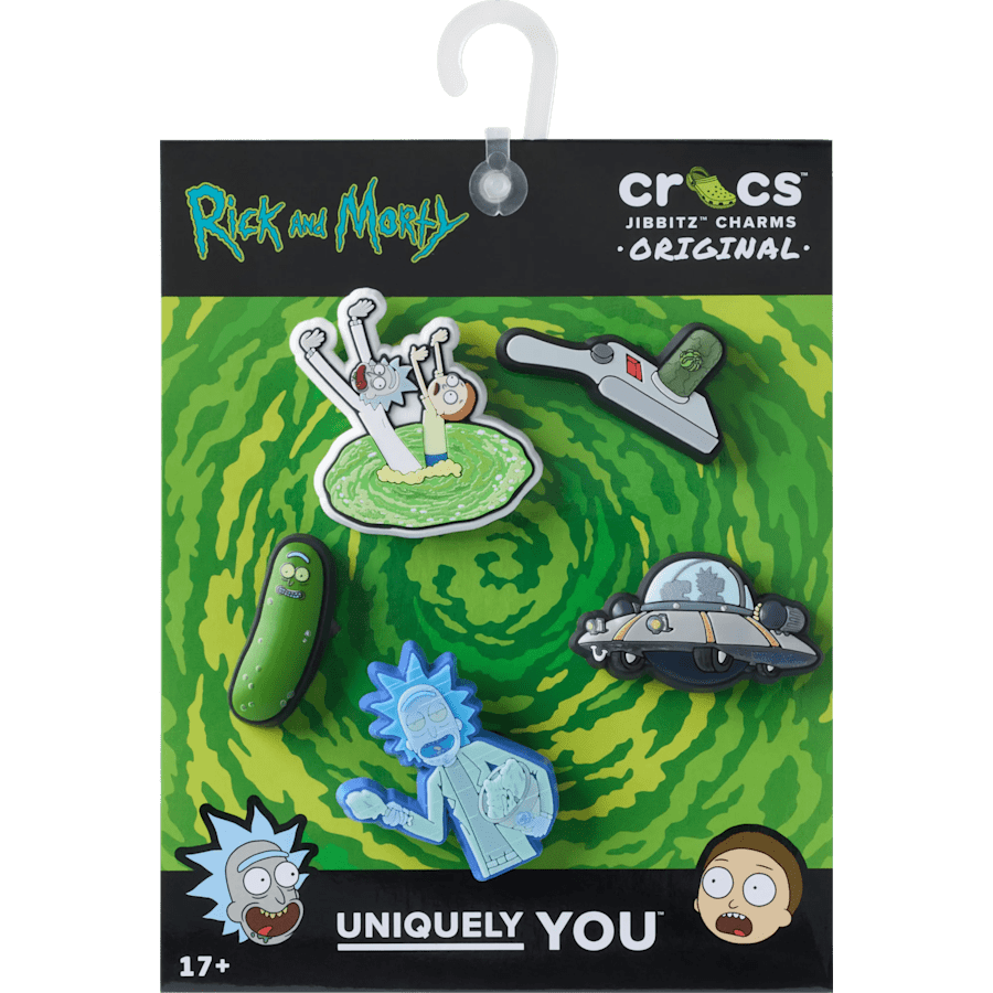 Crocs us | Rick and Morty 5 Pack Jibbitz™ charms