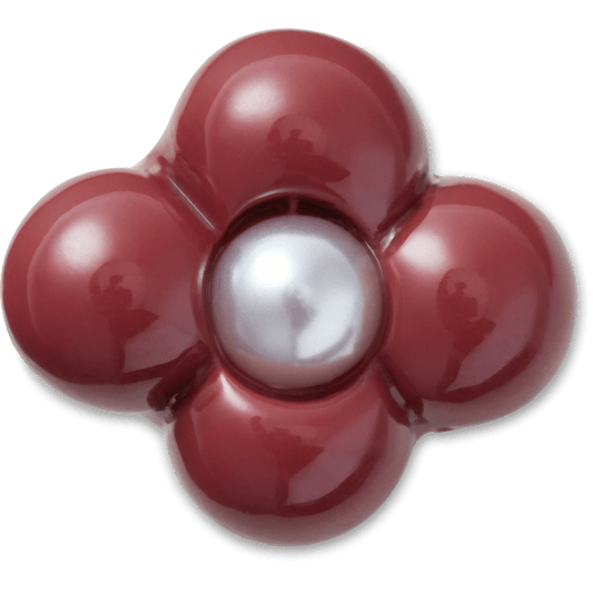 Crocs us | Expressive Floral Maroon Jibbitz™ charms