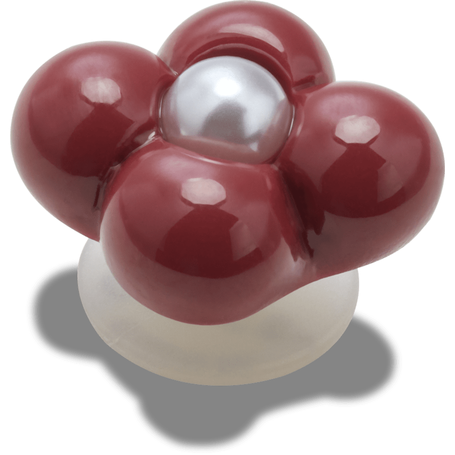 Crocs us | Expressive Floral Maroon Jibbitz™ charms
