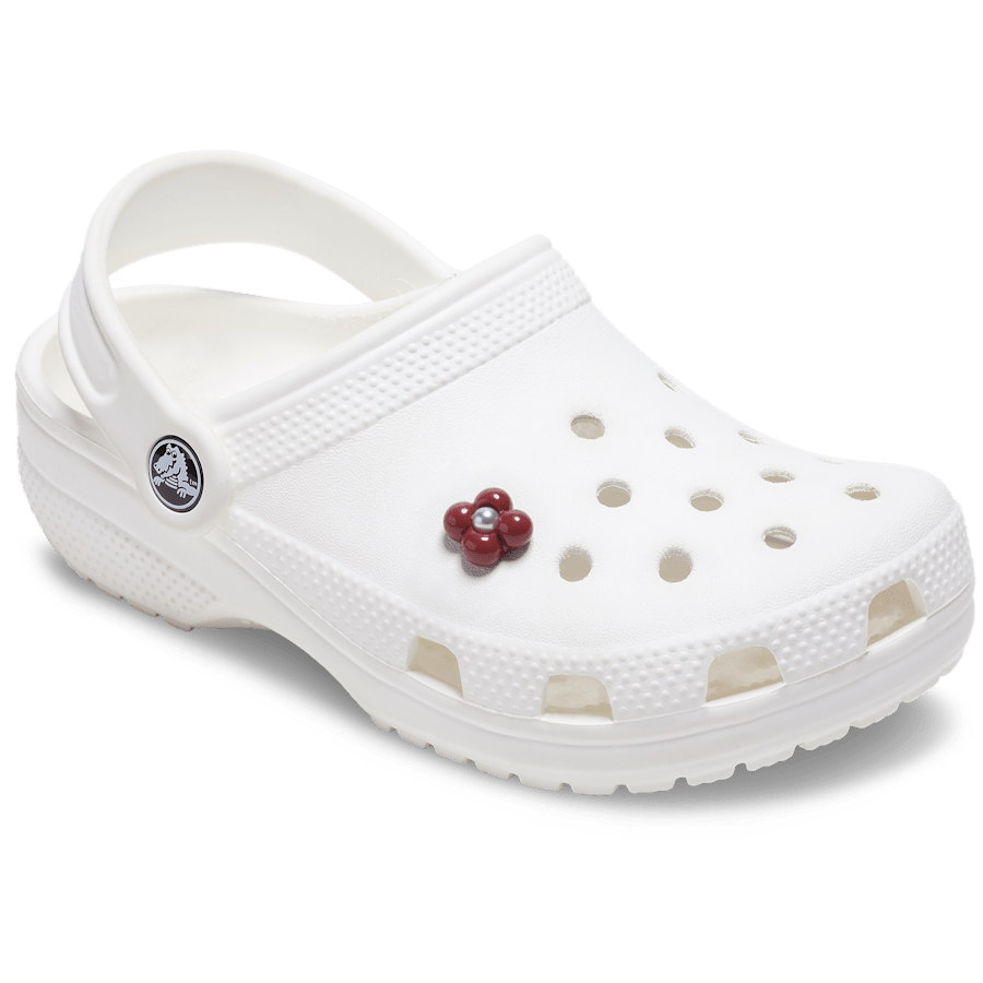 Crocs us | Expressive Floral Maroon Jibbitz™ charms