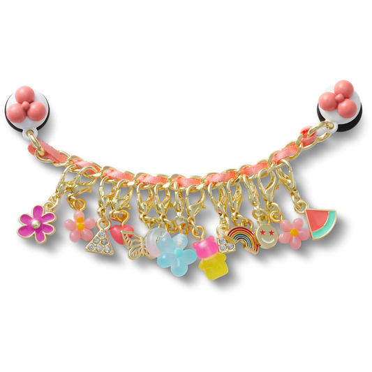 Crocs sale | Pink Adjustable Charm Chain Jibbitz™ charms