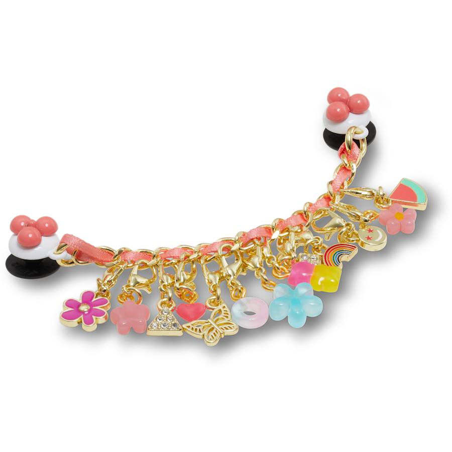 Crocs sale | Pink Adjustable Charm Chain Jibbitz™ charms