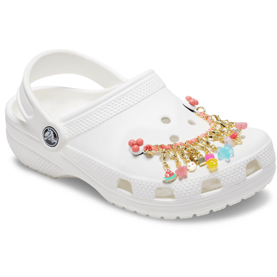 Crocs sale | Pink Adjustable Charm Chain Jibbitz™ charms