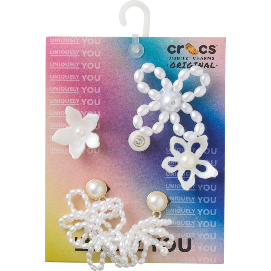 Crocs | White Pearl Beaded 5 Pack Jibbitz™ charms