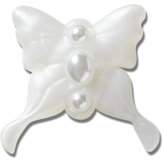 Crocs sale | Meta Jelly White Butterfly Jibbitz™ charms