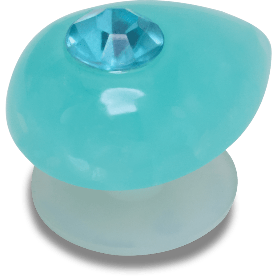 Crocs online | Aquamarine March Birthstone Collection Jibbitz™ charms