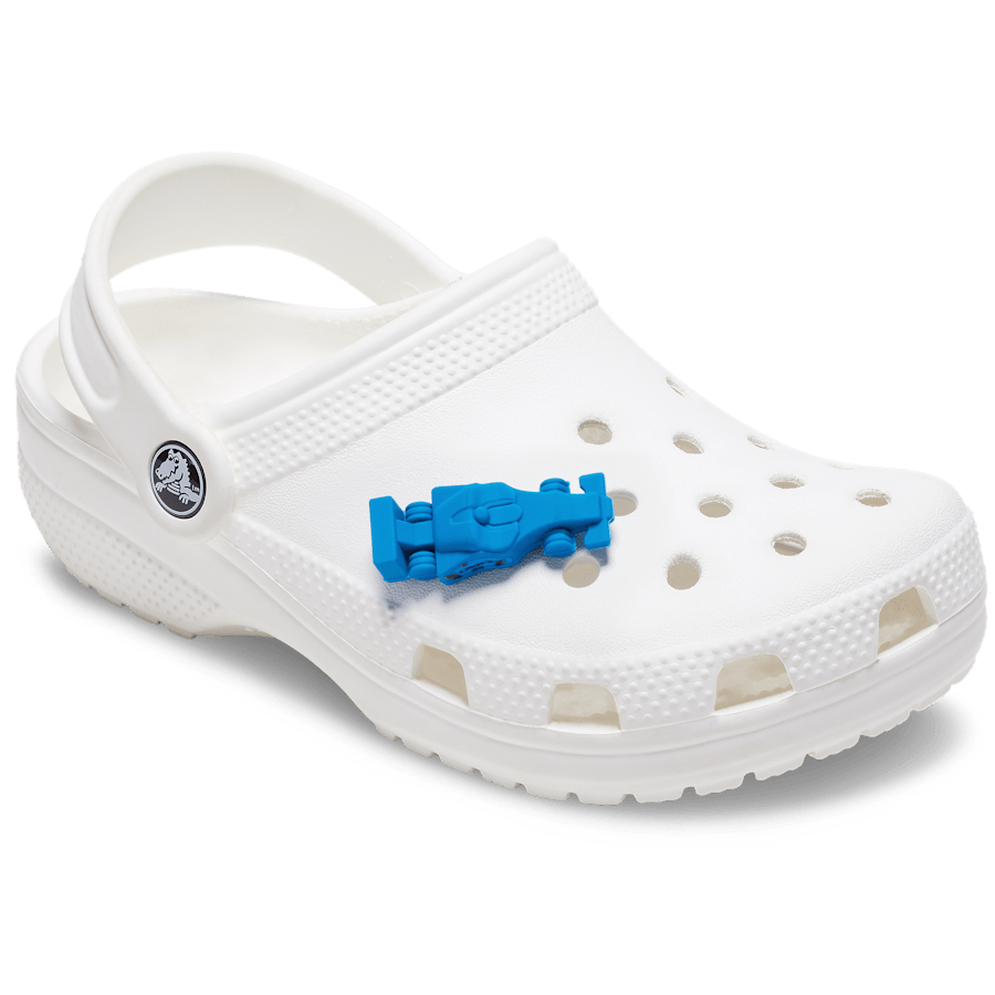 Crocs sale | 3D Blue Race Car Jibbitz™ charms