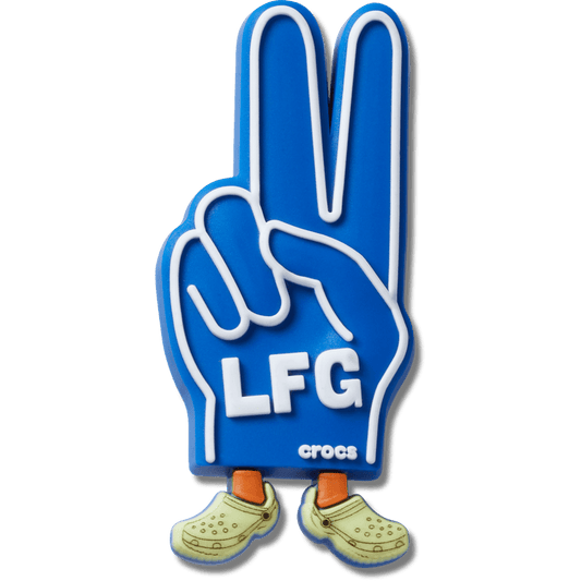 Crocs sale | LFG Foam Peace Sign Jibbitz™ charms