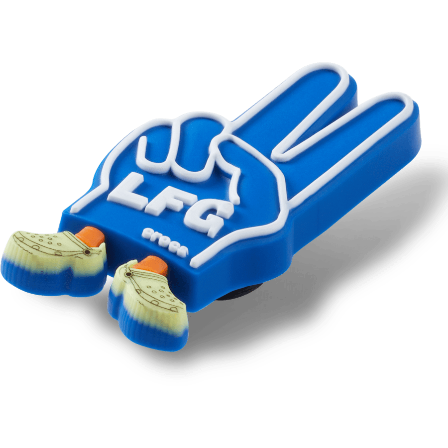 Crocs sale | LFG Foam Peace Sign Jibbitz™ charms