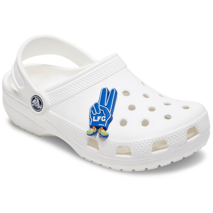 Crocs sale | LFG Foam Peace Sign Jibbitz™ charms