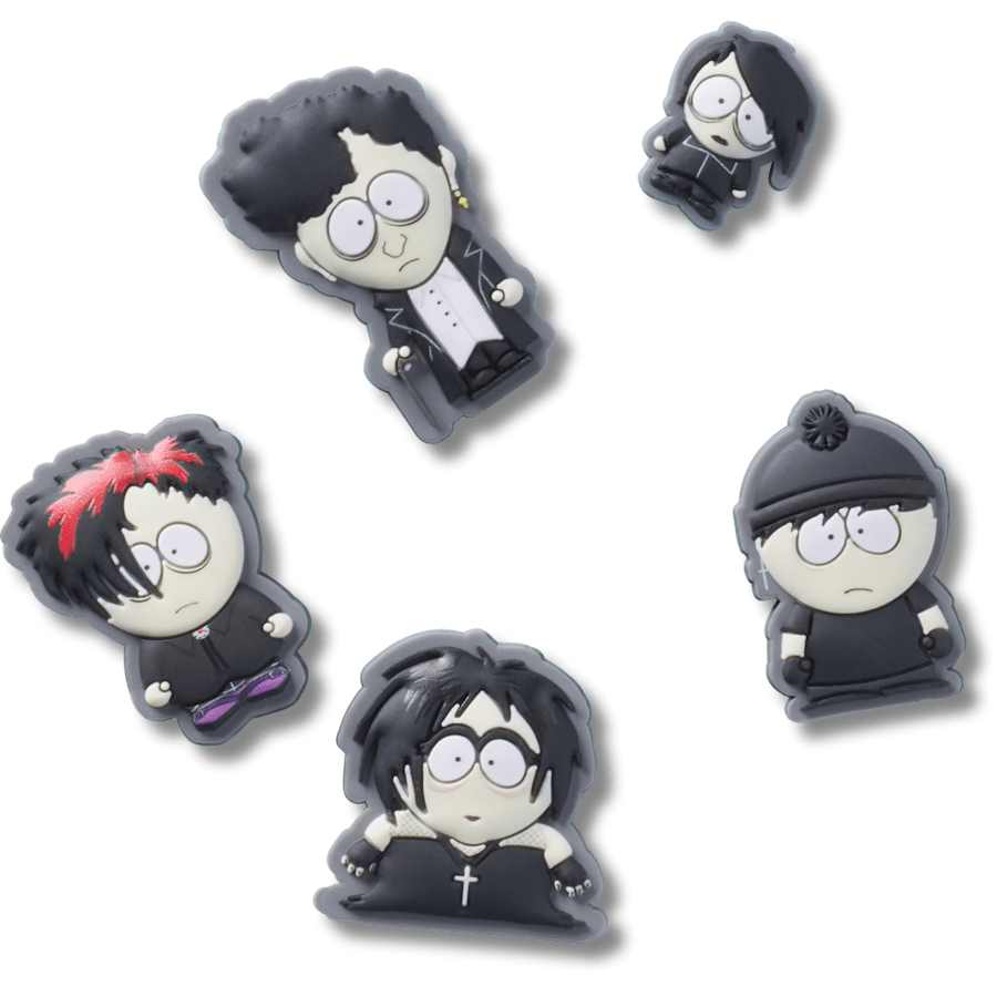 Crocs online | South Park Goth Kids 5 Pack Jibbitz Shoe Charm