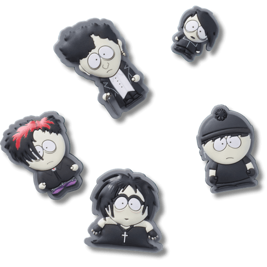 Crocs online | South Park Goth Kids 5 Pack Jibbitz Shoe Charm