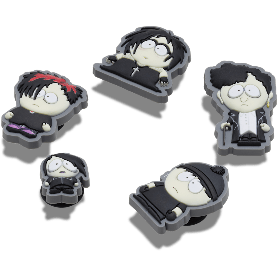 Crocs online | South Park Goth Kids 5 Pack Jibbitz Shoe Charm