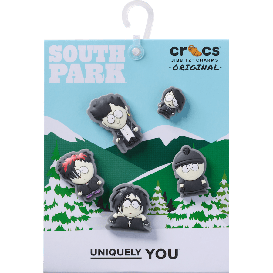 Crocs online | South Park Goth Kids 5 Pack Jibbitz Shoe Charm