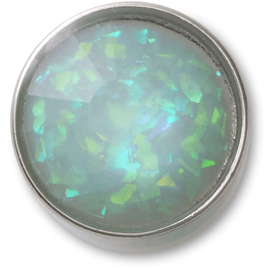 Crocs | Opal Circle Gem Jibbitz™ charms