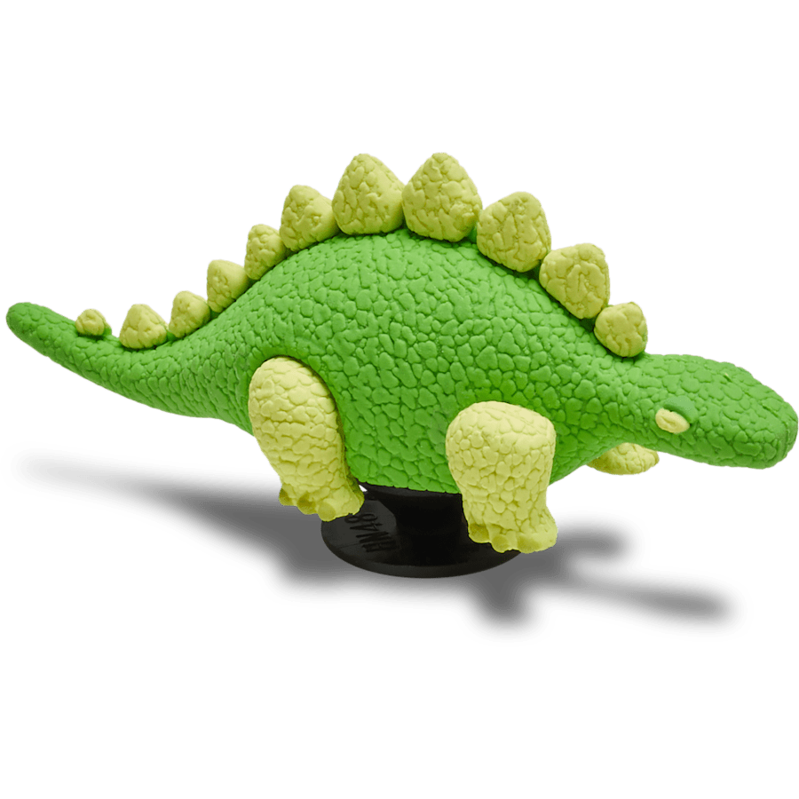 Crocs online | 3D Green Dino with Scales Jibbitz™ charms