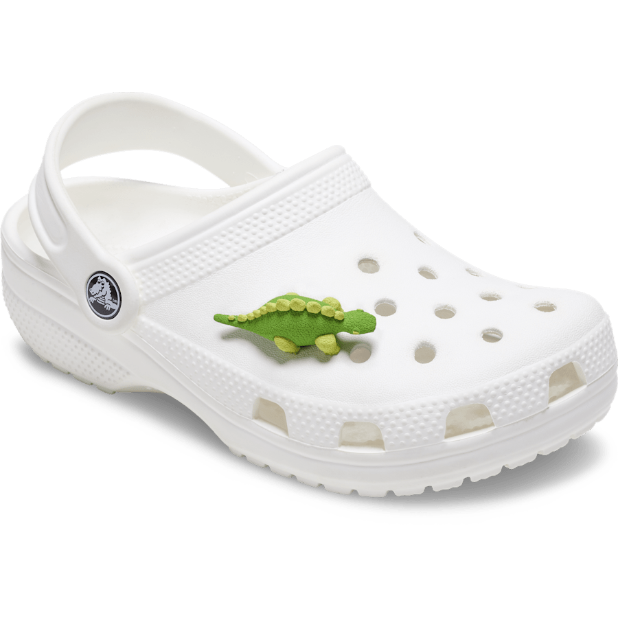 Crocs online | 3D Green Dino with Scales Jibbitz™ charms