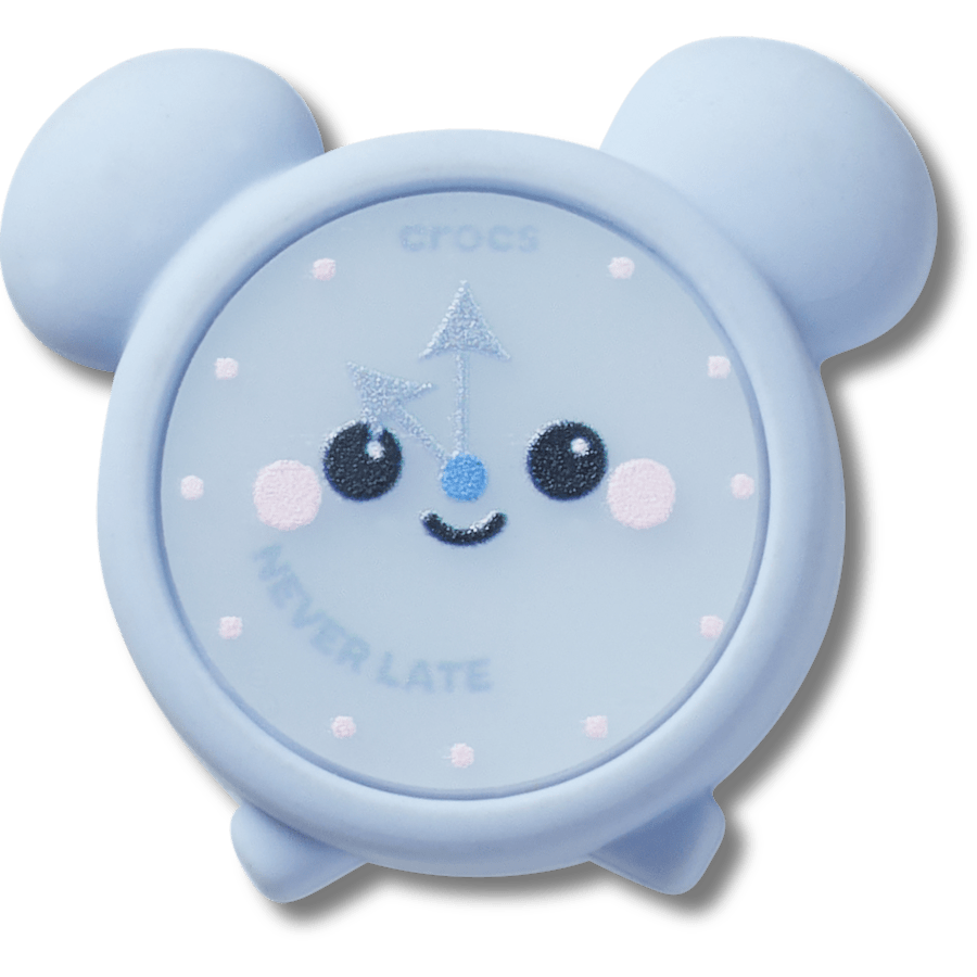 Crocs online | Never Late Clock Jibbitz™ charms