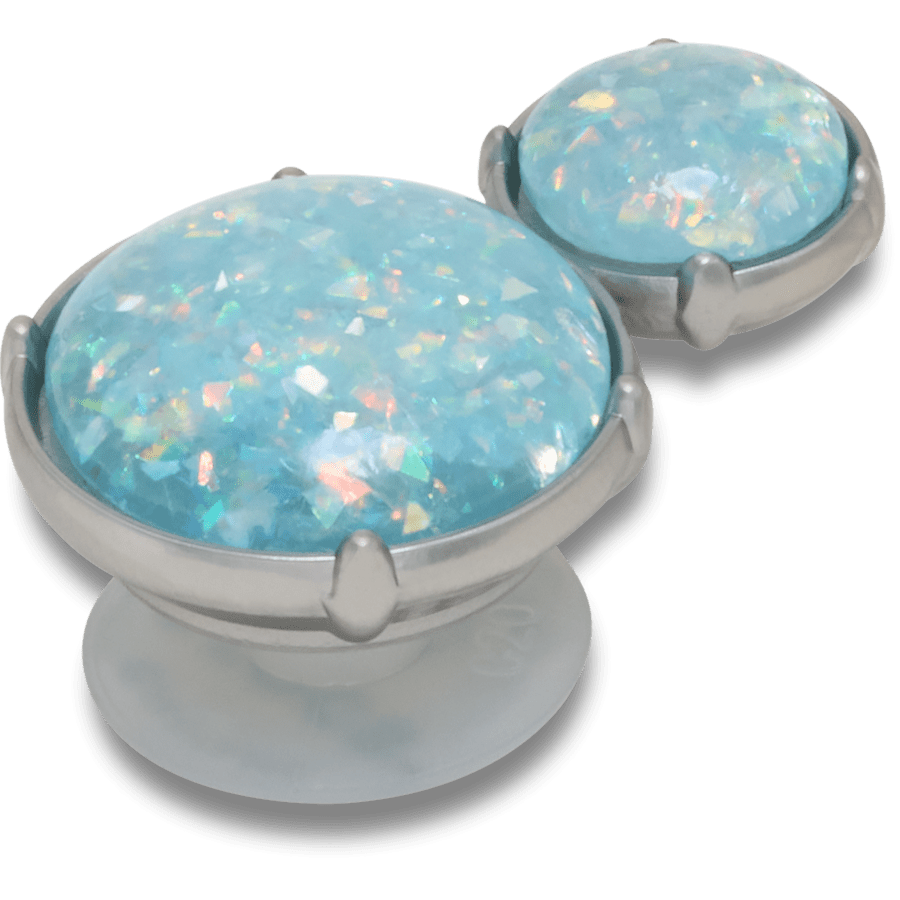 Crocs on sale | Opalescent Meta Double Gem Jibbitz™ charms