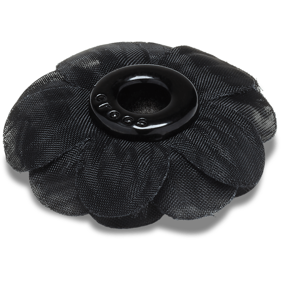 Crocs Discount | Black Chiffon Grommet Jibbitz™ charms
