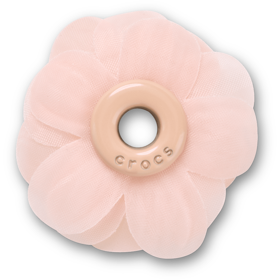 Crocs sale | Pink Chiffon Grommet Jibbitz™ charms