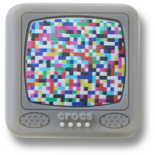 Crocs Discount | Lights Up Pixelated TV Jibbitz™ charms