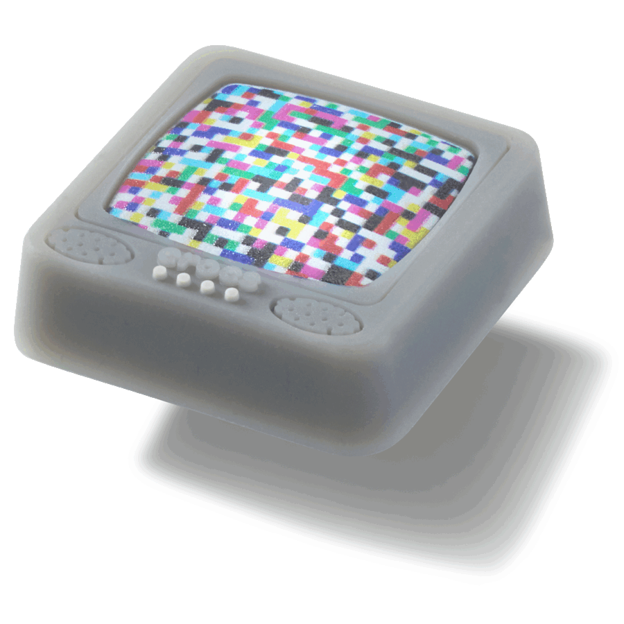 Crocs Discount | Lights Up Pixelated TV Jibbitz™ charms