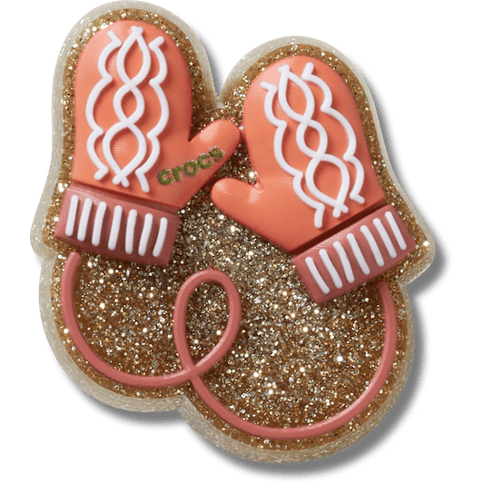 Crocs | Glitter Pink Mittens Jibbitz™ charms