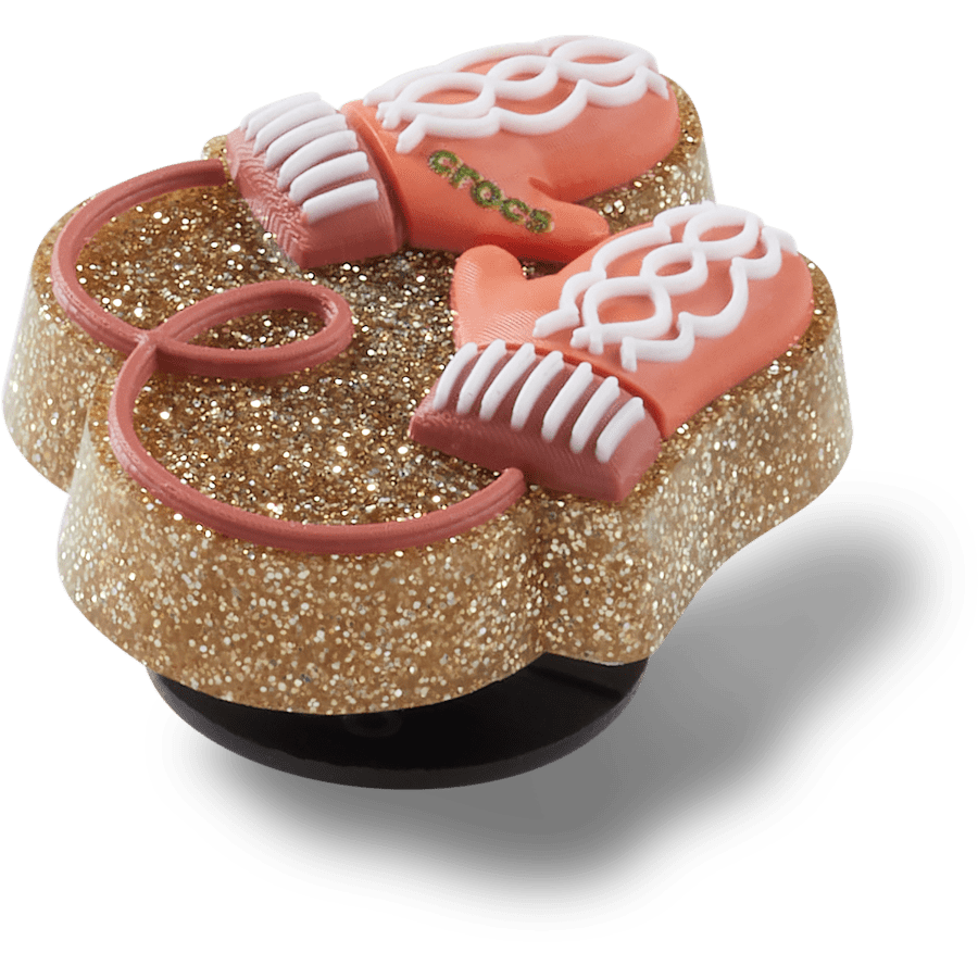Crocs | Glitter Pink Mittens Jibbitz™ charms