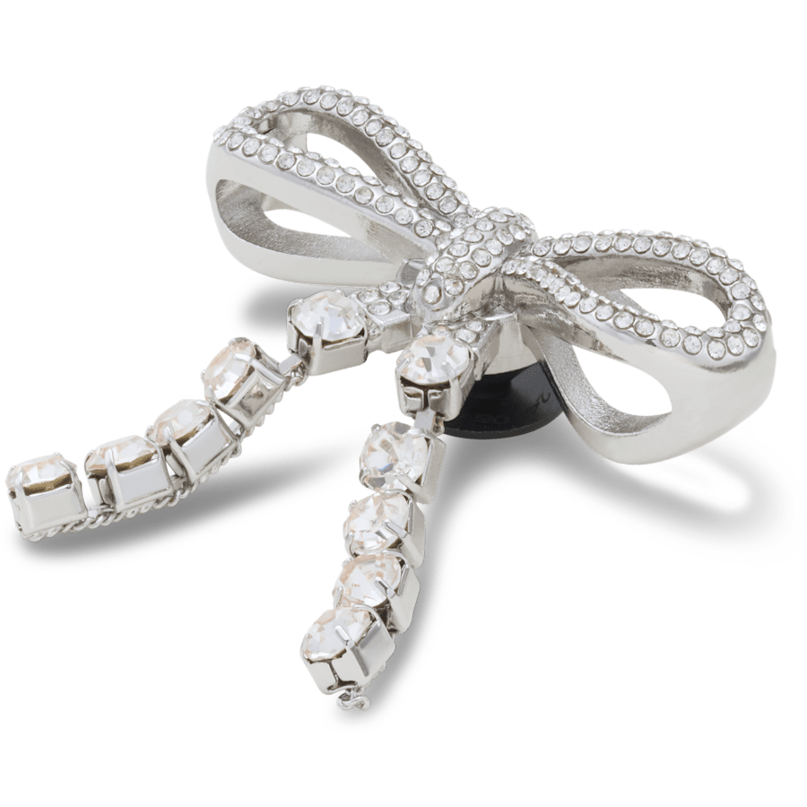 Crocs us | Silver Gem Bow Jibbitz™ charms