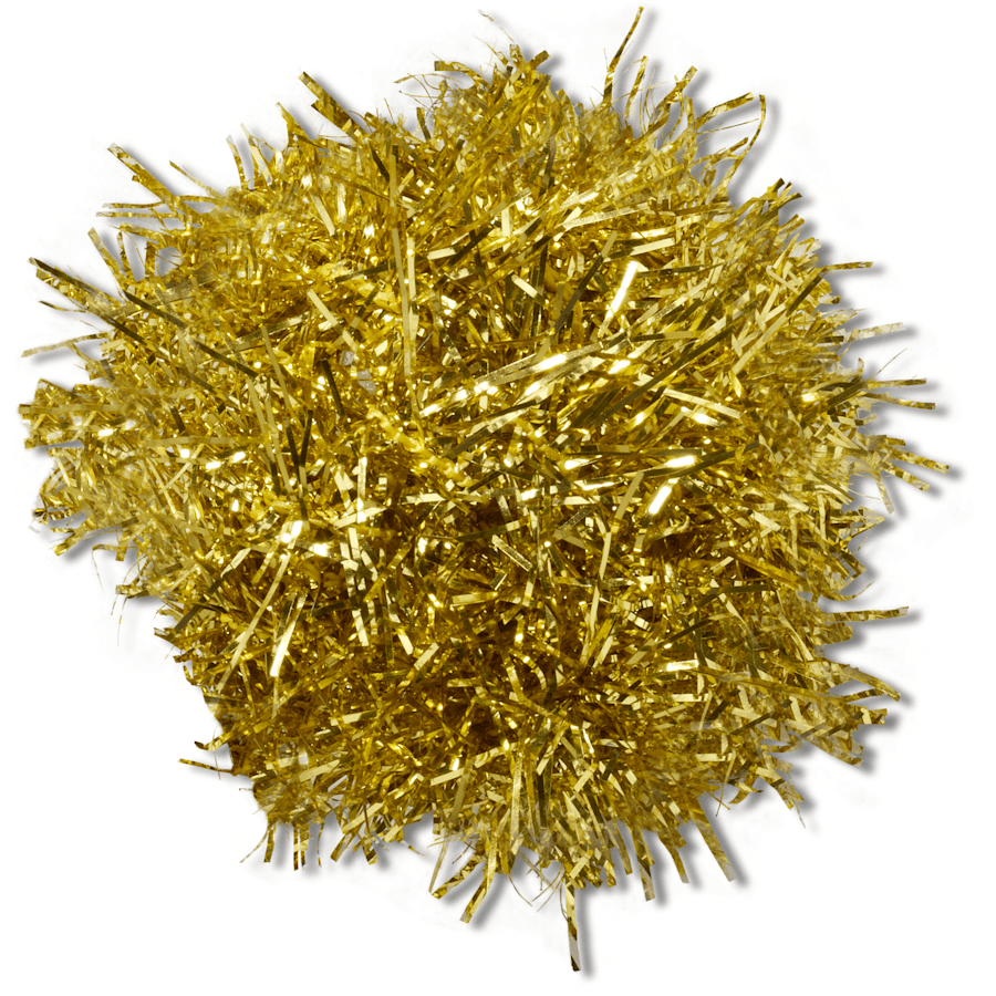 Crocs online | Gold Tinsel Pom Jibbitz™ charms