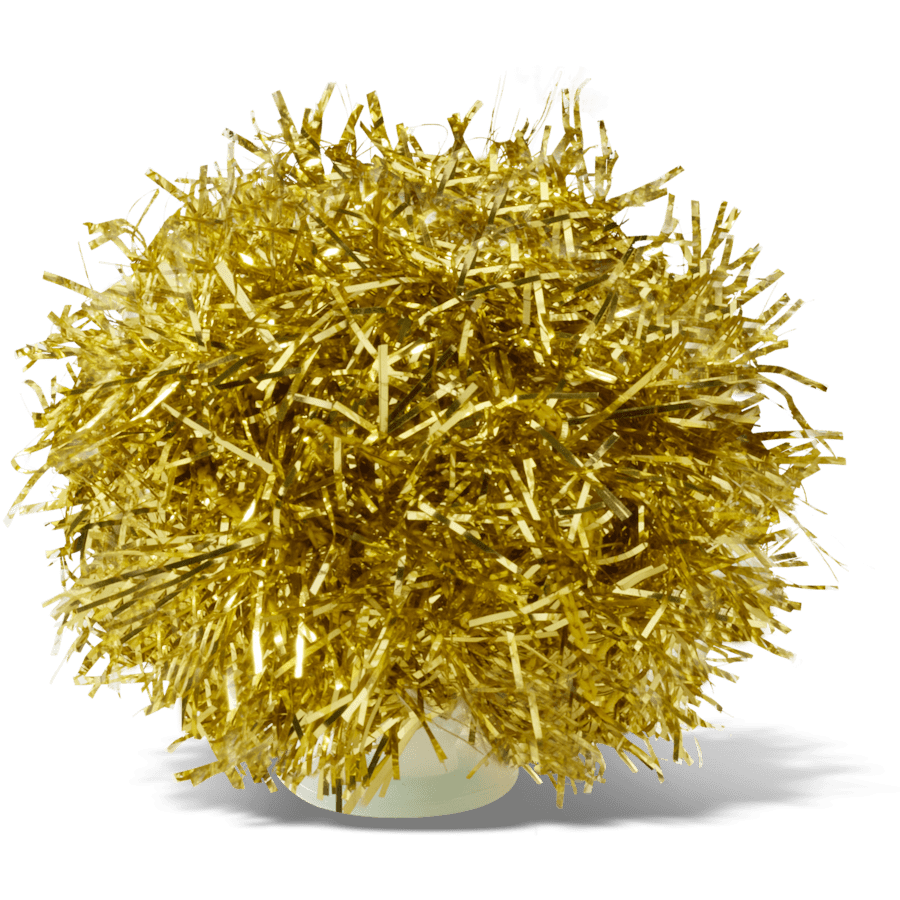 Crocs online | Gold Tinsel Pom Jibbitz™ charms