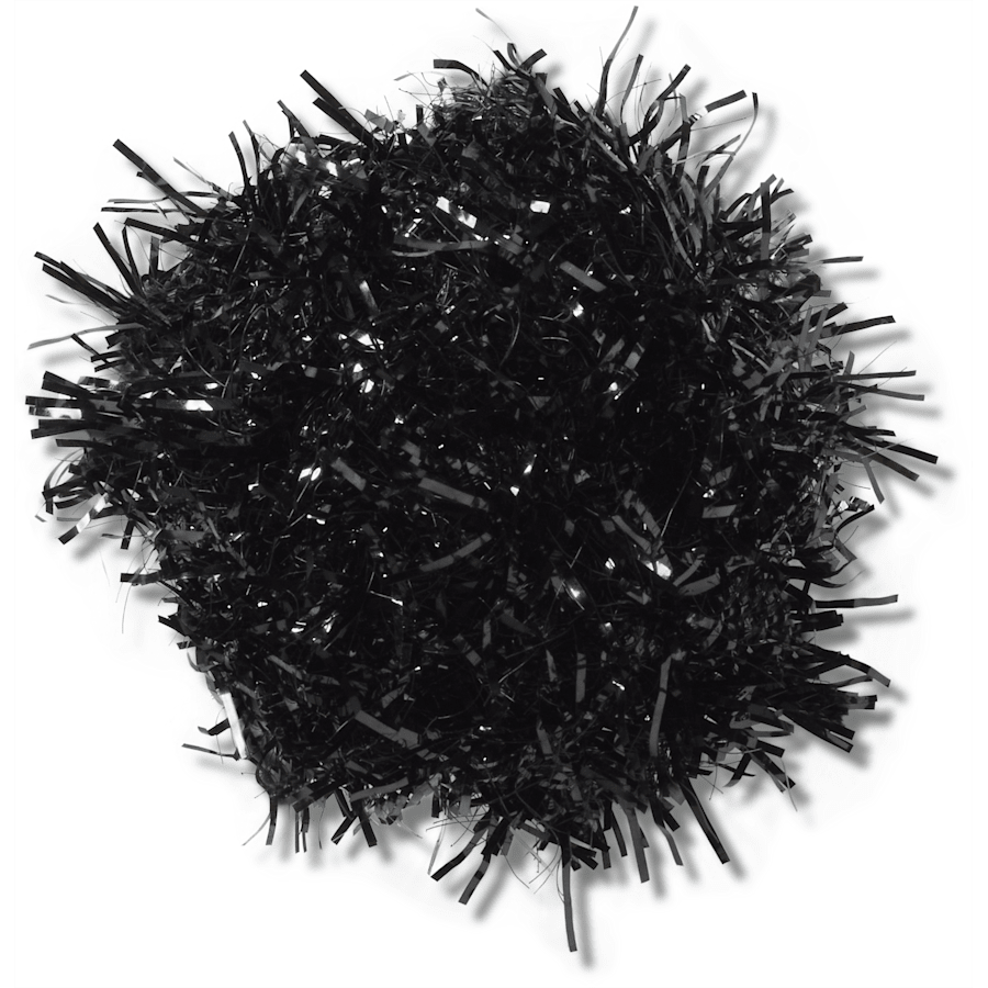 Crocs | Black Tinsel Pom Jibbitz™ charms