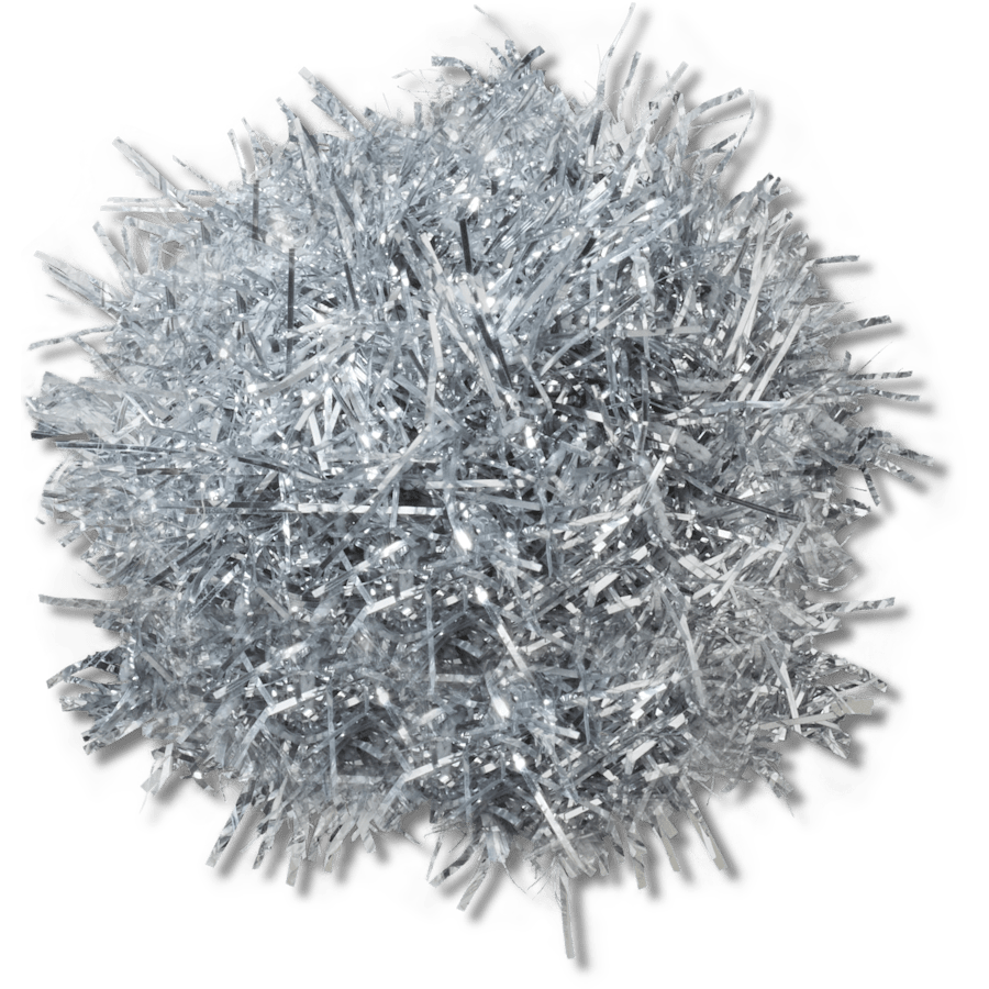 Crocs sale | Silver Tinsel Pom Jibbitz™ charms