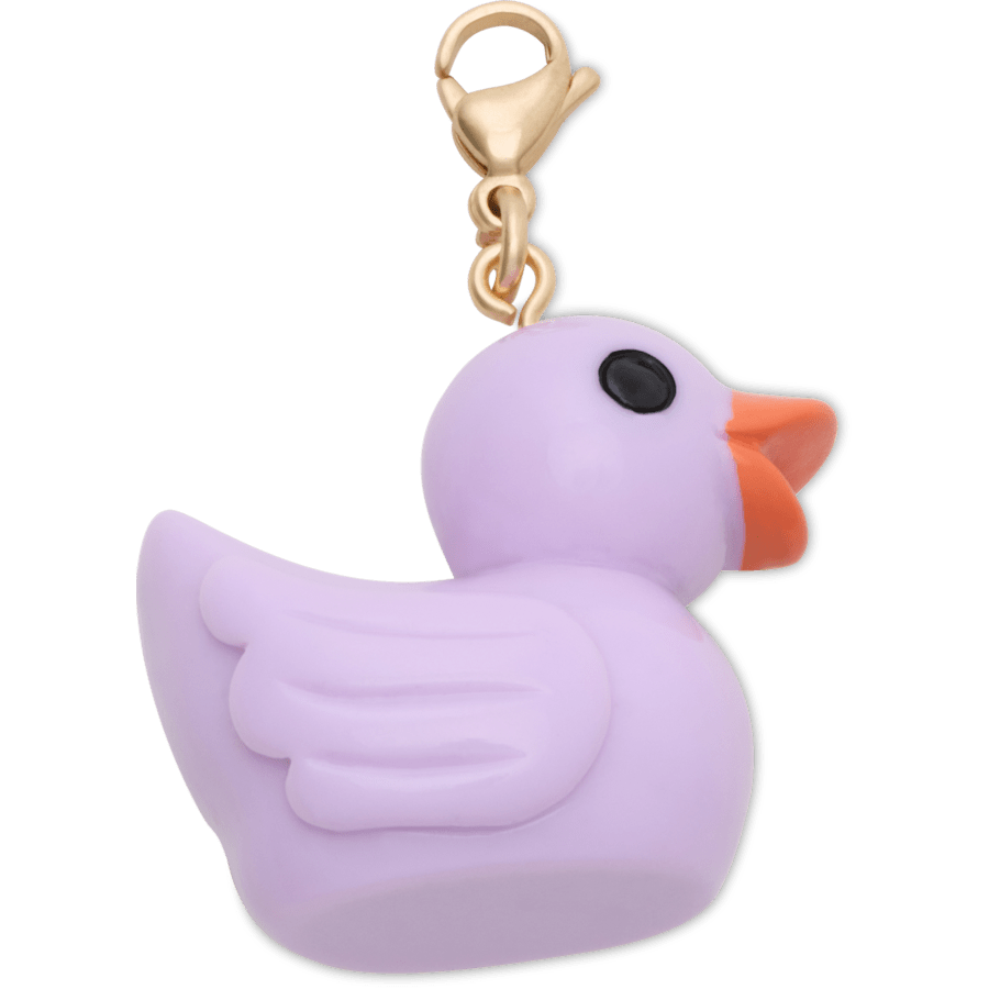 Crocs on sale | Purple Rubber Duck Charm Jibbitz Shoe Charm