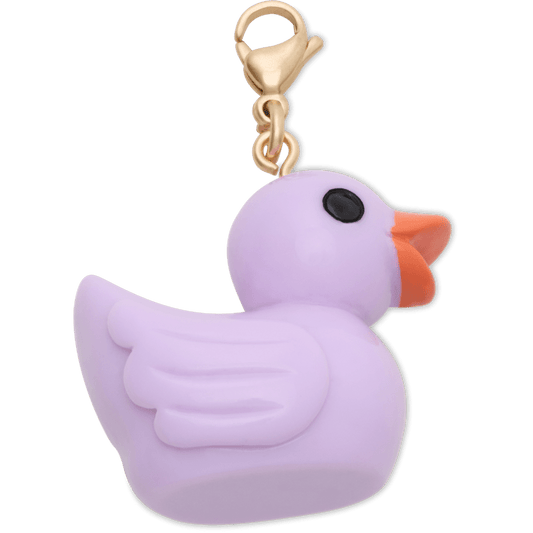 Crocs on sale | Purple Rubber Duck Charm Jibbitz Shoe Charm