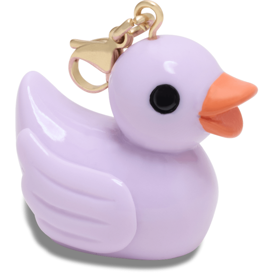 Crocs on sale | Purple Rubber Duck Charm Jibbitz Shoe Charm
