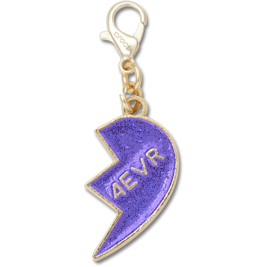 Crocs us | Purple Glitter BFF Charm Right Jibbitz Shoe Charm