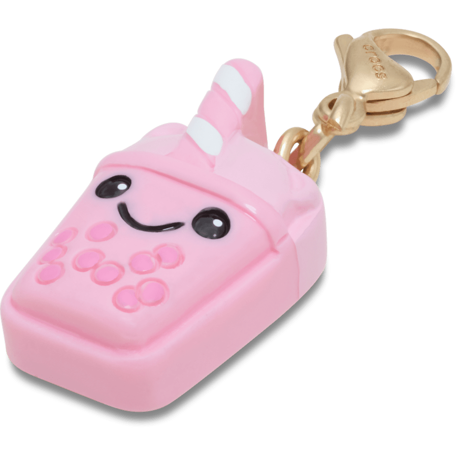Crocs Discount | Cute Pink Boba Charm Jibbitz Shoe Charm