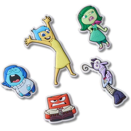 Crocs | Pixar Inside Out 5 Pack Jibbitz™ charms