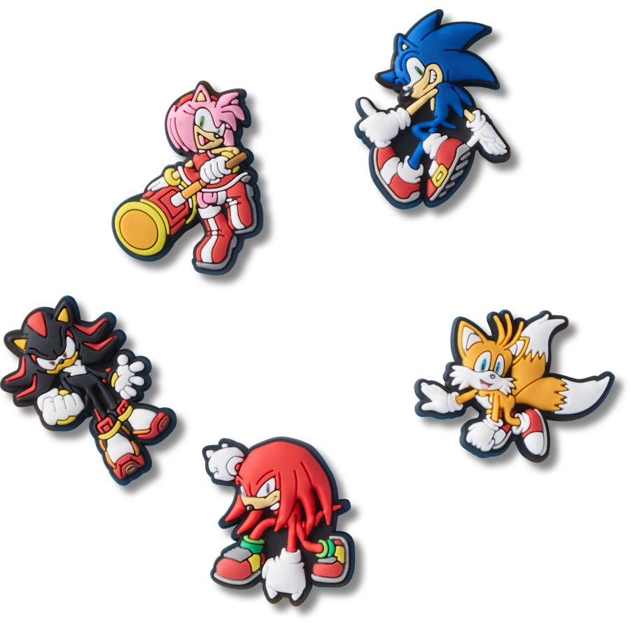 Crocs outlet | Sonic the Hedgehog 5Pck Jibbitz™ charms