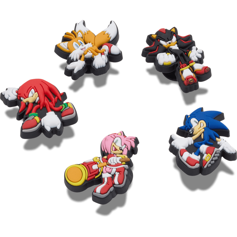 Crocs outlet | Sonic the Hedgehog 5Pck Jibbitz™ charms