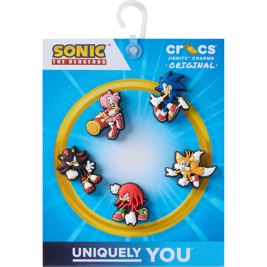 Crocs outlet | Sonic the Hedgehog 5Pck Jibbitz™ charms