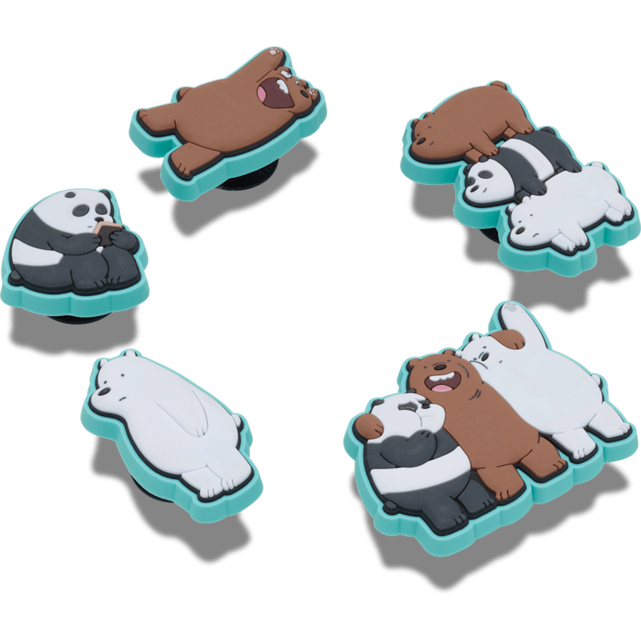 Crocs outlet | We Bare Bears 5 Pack  Jibbitz™ charms