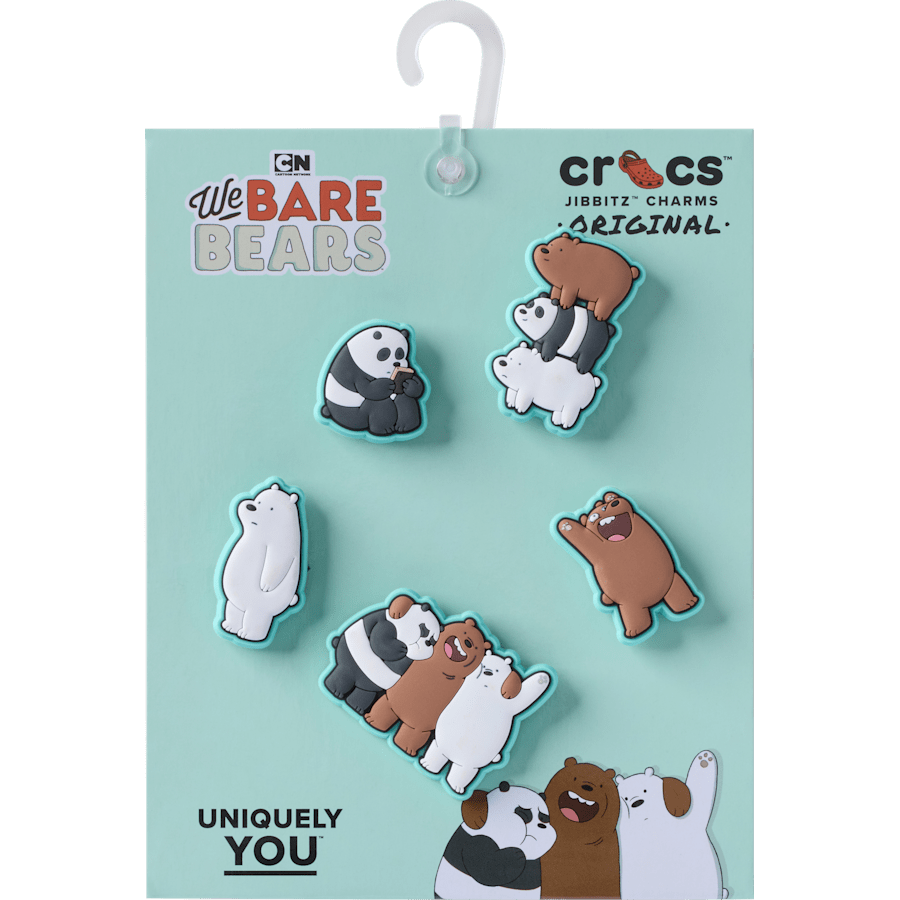Crocs outlet | We Bare Bears 5 Pack  Jibbitz™ charms